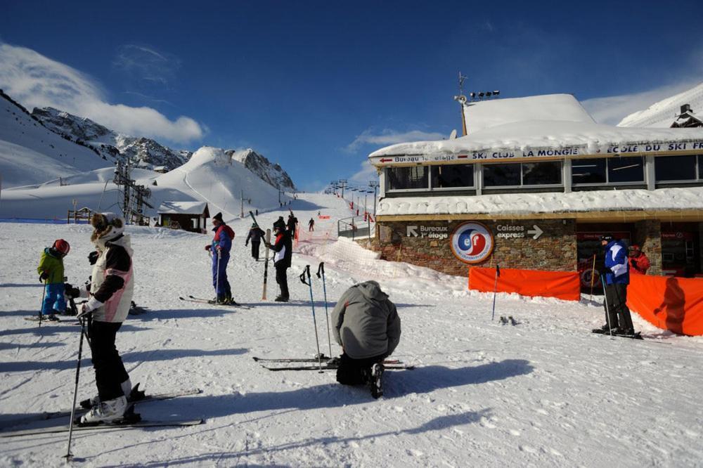 Studio En Pleine Montagne Avec Vue Sur Marmottes Ла-Монжи Экстерьер фото
